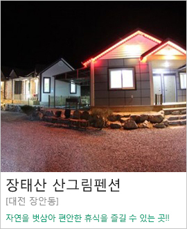 [대전 장안동] 장태산 산그림펜션