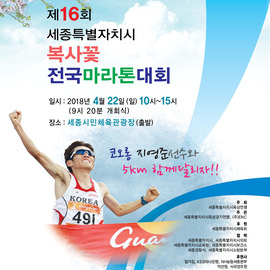 제16회 세종특별자치시 복사꽃 전국마라톤 대회