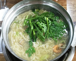 갯벌바지락손칼국수